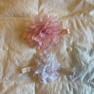 Infant flower headbands